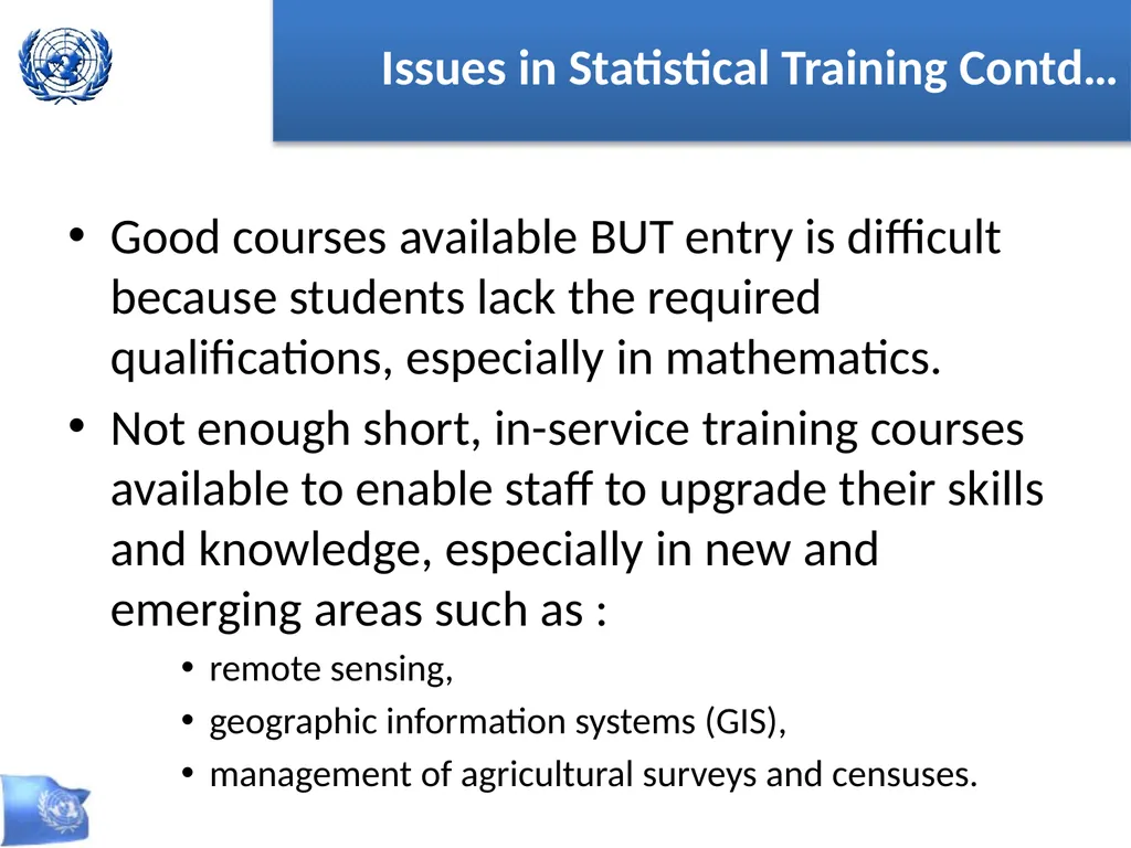 Global Strategy for Improving Statistics for Food - slide 6 of 31
