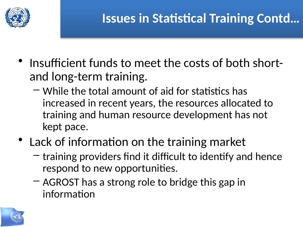 Global Strategy for Improving Statistics for Food - slide 7 of 31