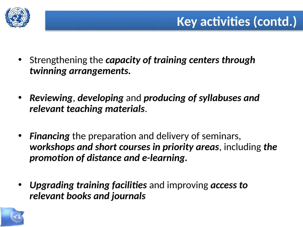 Global Strategy for Improving Statistics for Food - slide 20 of 31