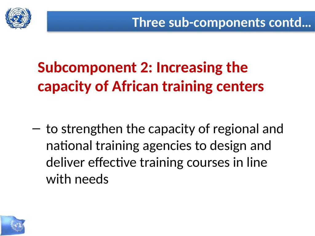 Global Strategy for Improving Statistics for Food - slide 13 of 31