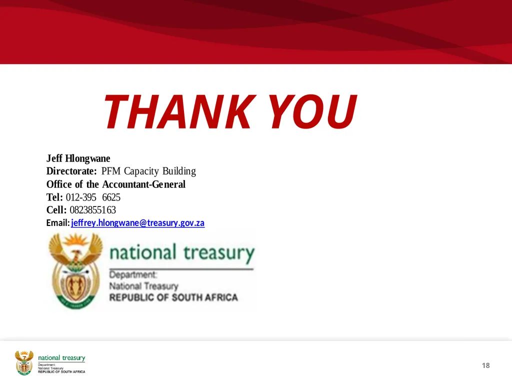 1 Capacity Building Unit, National Treasury 08 - slide 18 of 18