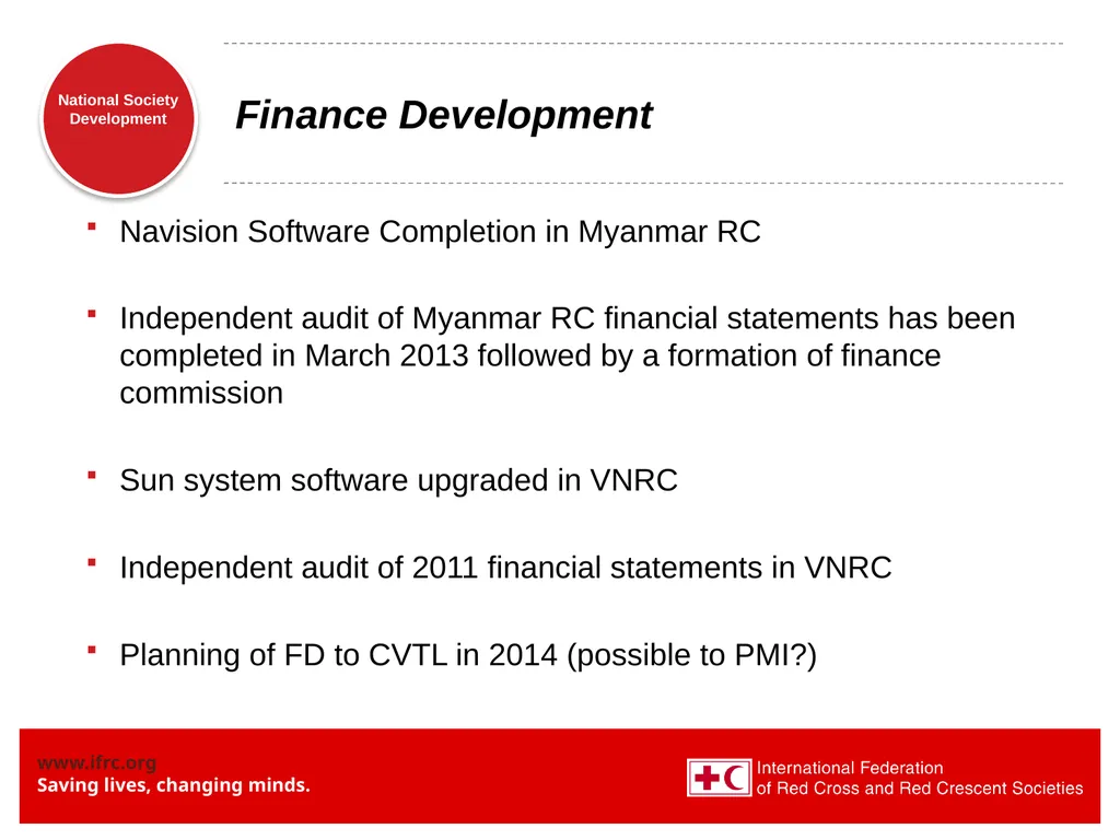 National Society Development: some updates - slide 16 of 20