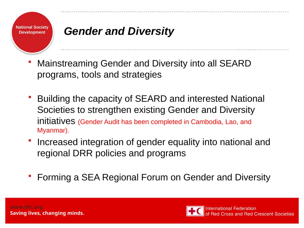 National Society Development: some updates - slide 18 of 20