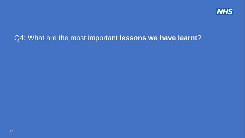 NHS Assembly: NHS@75 an engagement summary June - slide 17 of 33