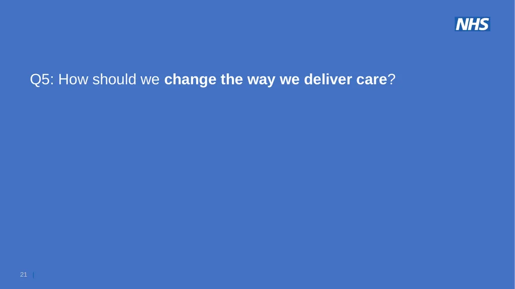 NHS Assembly: NHS@75 an engagement summary June - slide 21 of 33