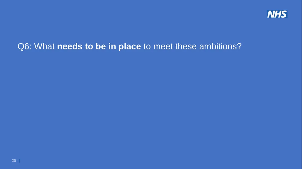 NHS Assembly: NHS@75 an engagement summary June - slide 25 of 33
