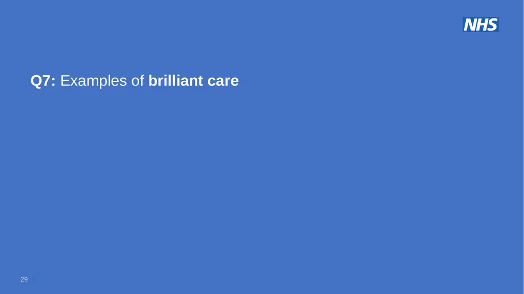 NHS Assembly: NHS@75 an engagement summary June - slide 29 of 33
