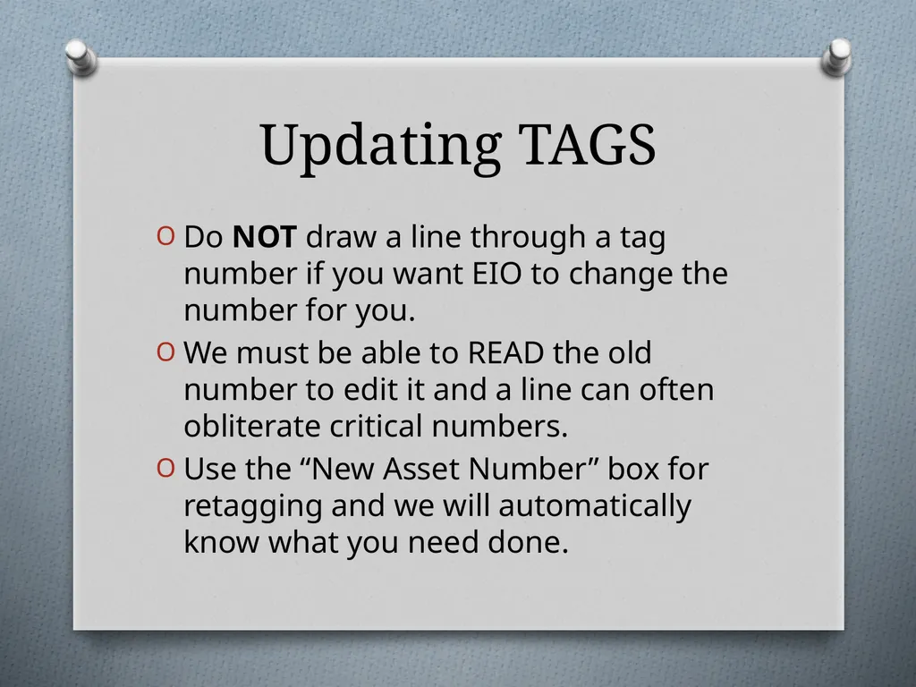 Physical Inventory Training Presented by the - slide 12 of 33