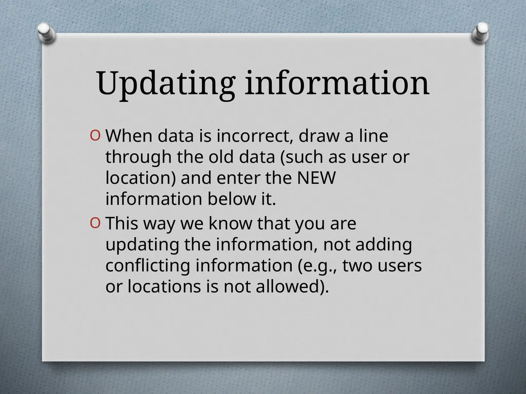 Physical Inventory Training Presented by the - slide 11 of 33