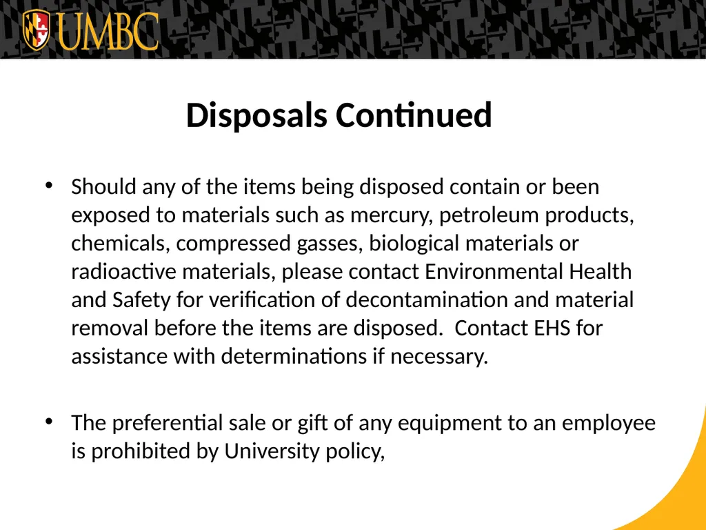 UMBC AN HONORS UNIVERSITY IN MARYLAND Financial - slide 25 of 31
