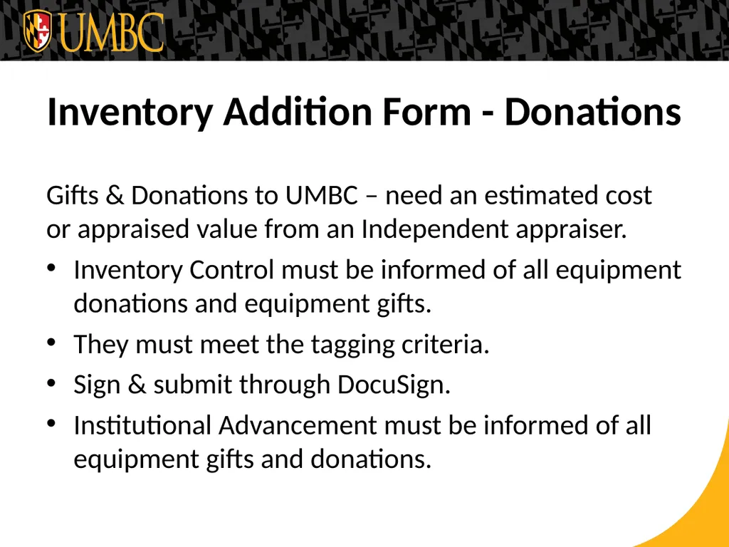 UMBC AN HONORS UNIVERSITY IN MARYLAND Financial - slide 18 of 31