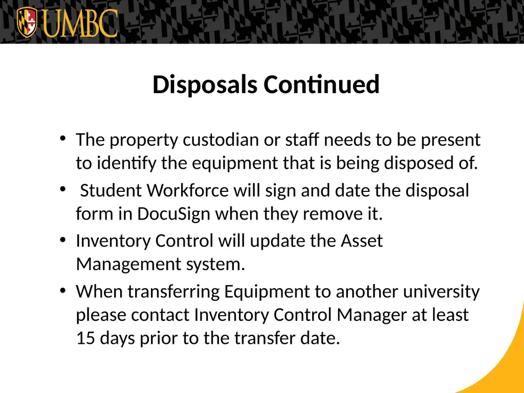 UMBC AN HONORS UNIVERSITY IN MARYLAND Financial - slide 24 of 31
