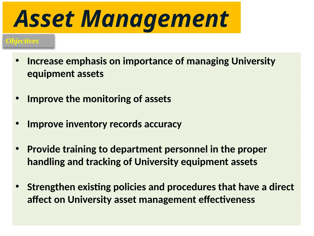 Asset Management Point of Contact Purpose & - slide 5 of 14
