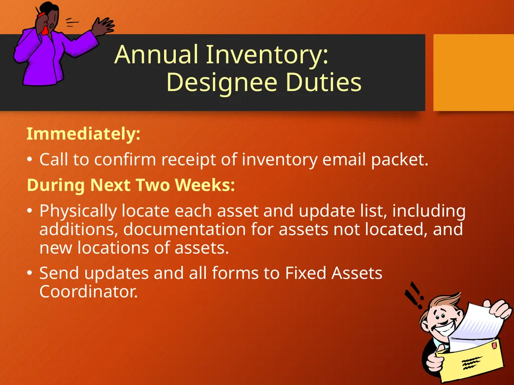Banner Fixed Assets Policies and Procedures How - slide 16 of 26
