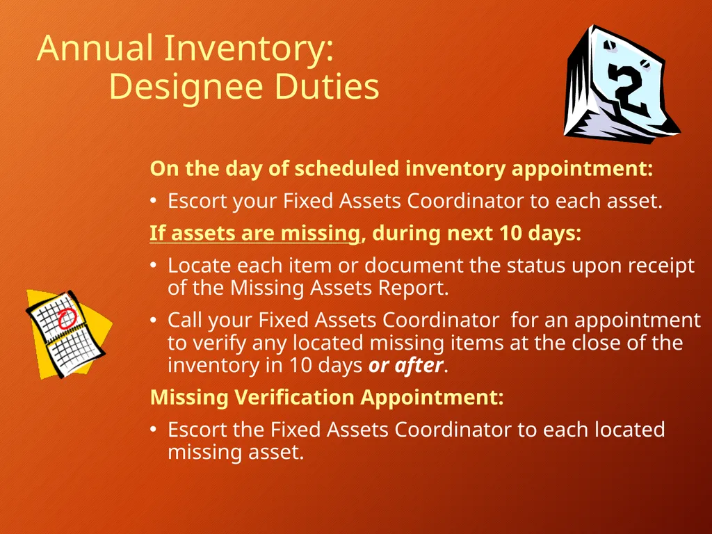 Banner Fixed Assets Policies and Procedures How - slide 18 of 26