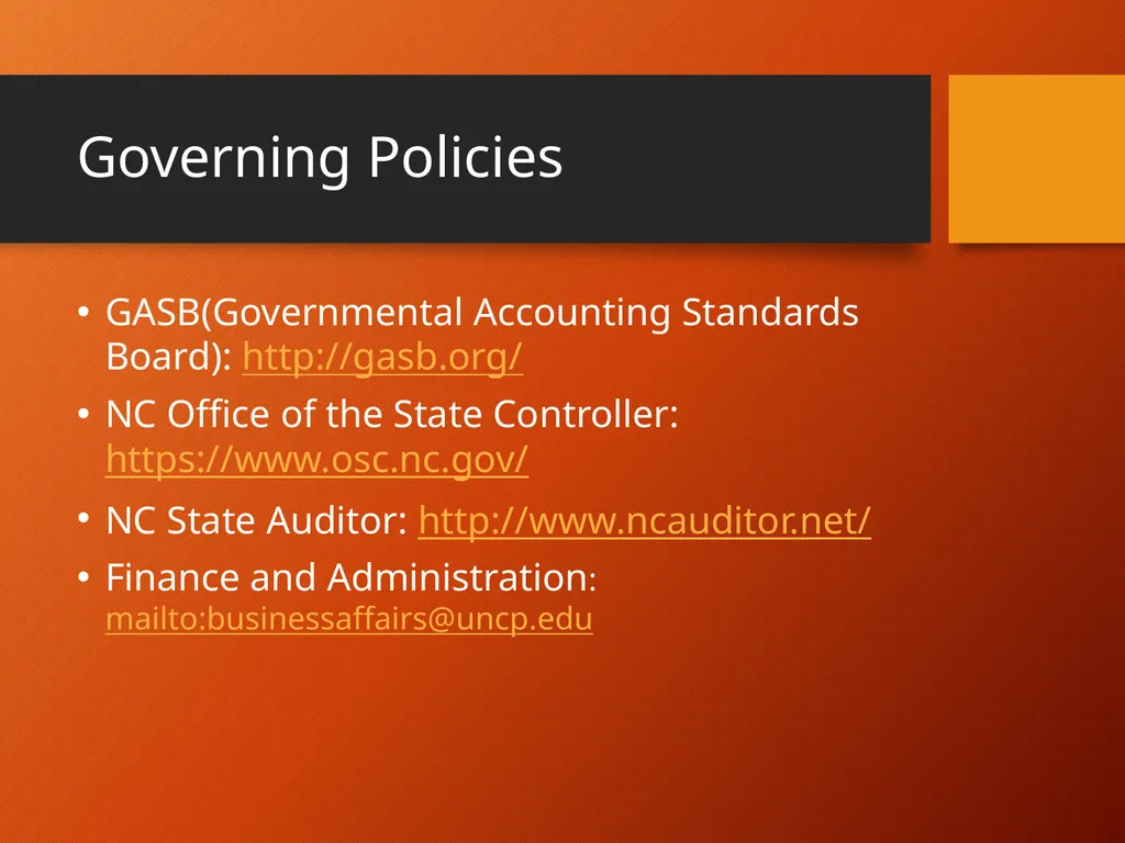Banner Fixed Assets Policies and Procedures How - slide 5 of 26