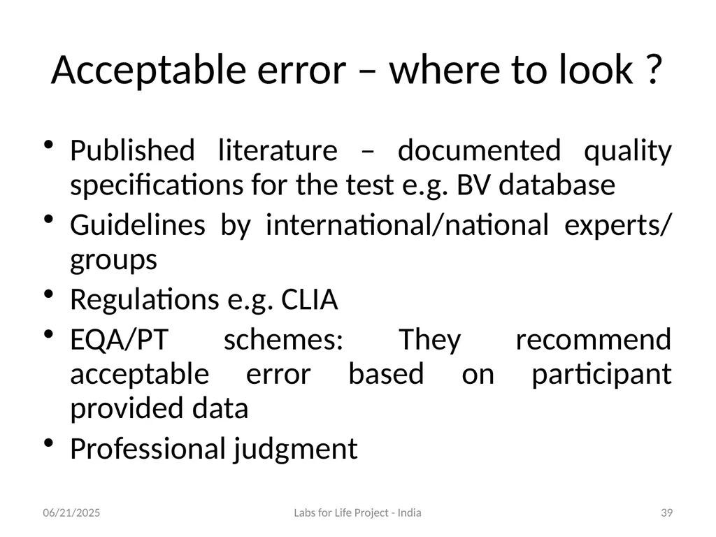 Quality System Essential: Inventory Management - slide 39 of 51