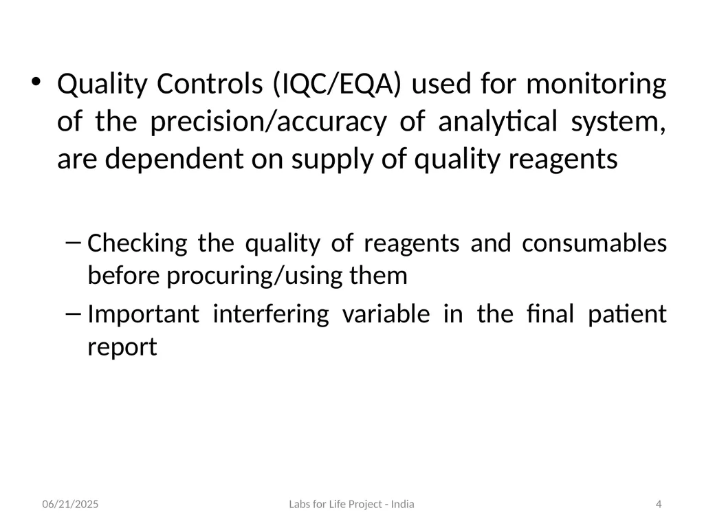 Quality System Essential: Inventory Management - slide 4 of 51