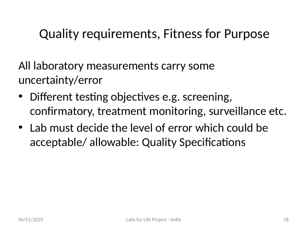 Quality System Essential: Inventory Management - slide 18 of 51