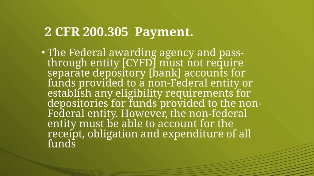 Financial & Administrative Standards Definition: 2 - slide 3 of 24