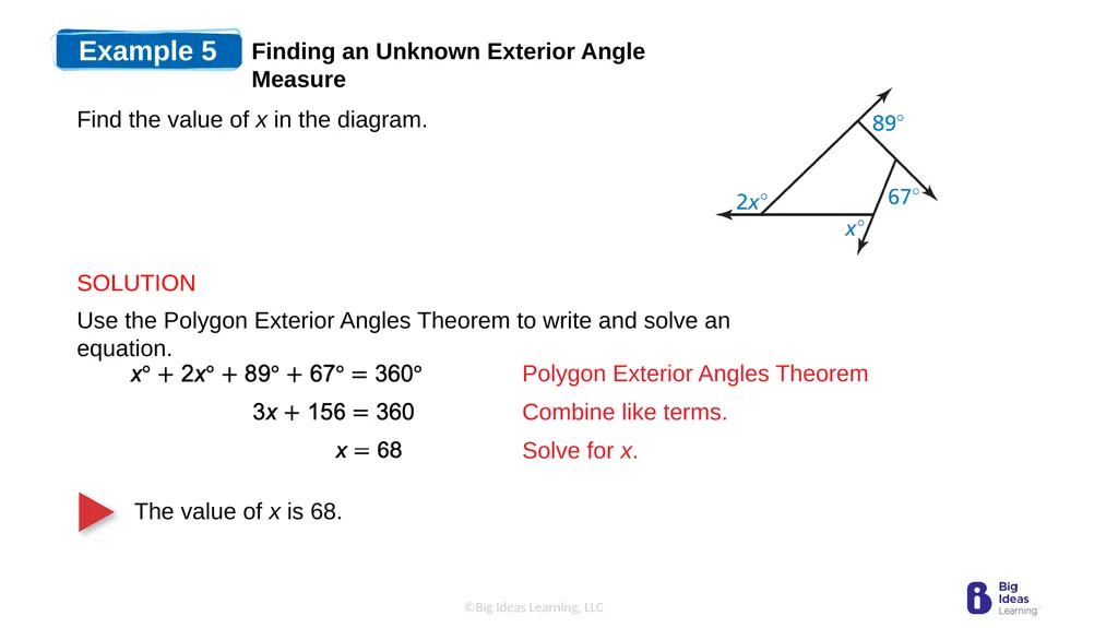Lesson 7.1 Angles of Polygons Learning Target: - slide 13 of 14