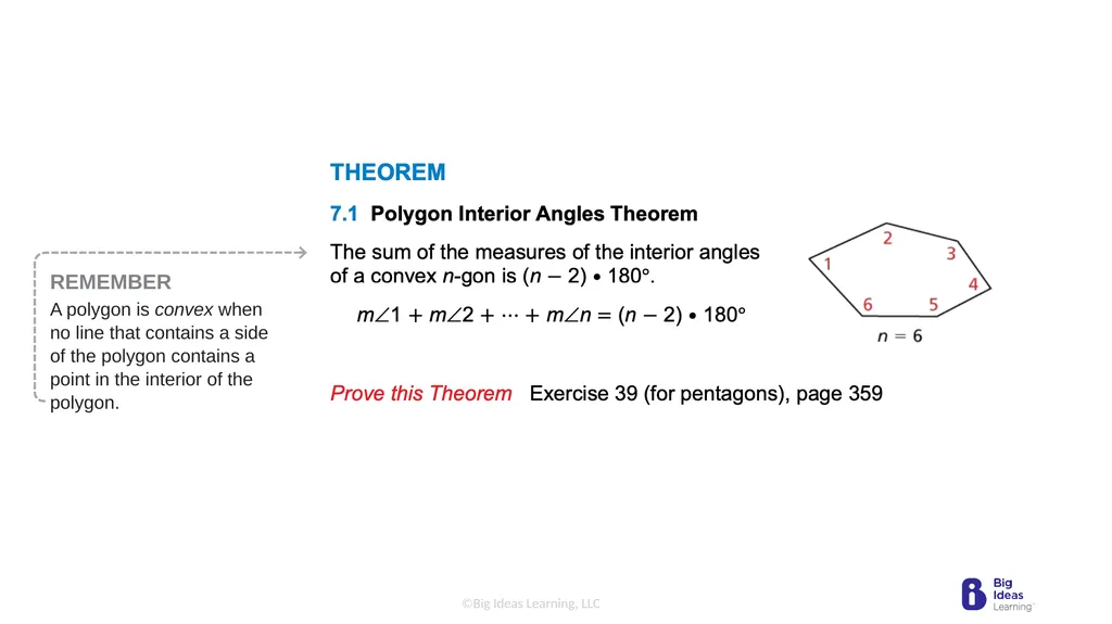 Lesson 7.1 Angles of Polygons Learning Target: - slide 4 of 14