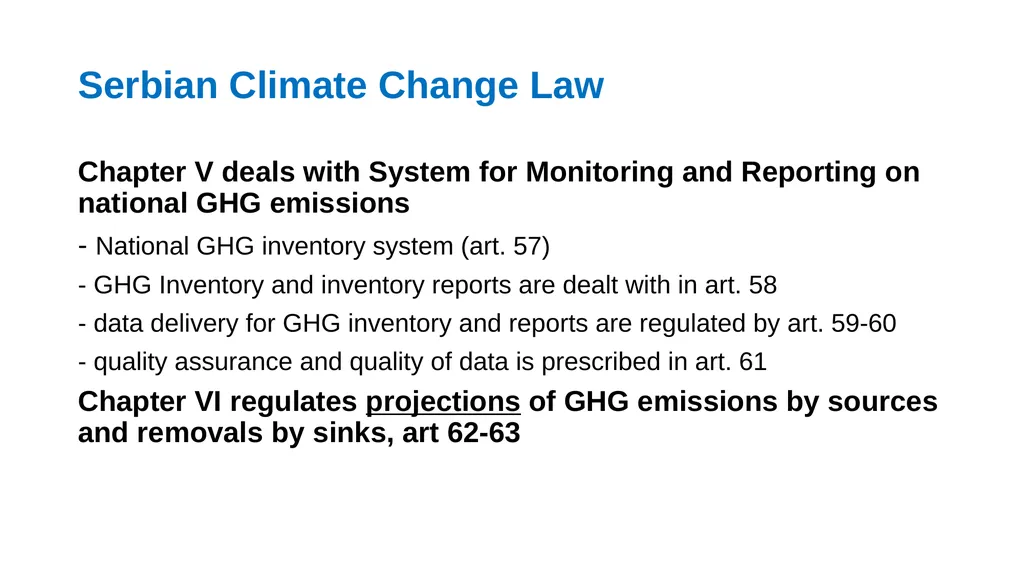 Establishing transparency framework for the - slide 31 of 32