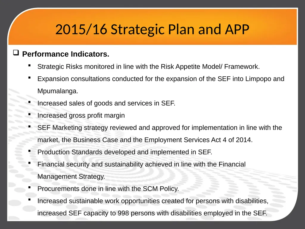 1 SUPPORTED EMPLOYMENT ENTERPRISES (SEE) (formerly - slide 4 of 19