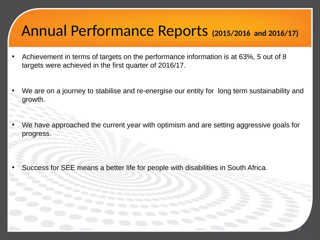 1 SUPPORTED EMPLOYMENT ENTERPRISES (SEE) (formerly - slide 8 of 19