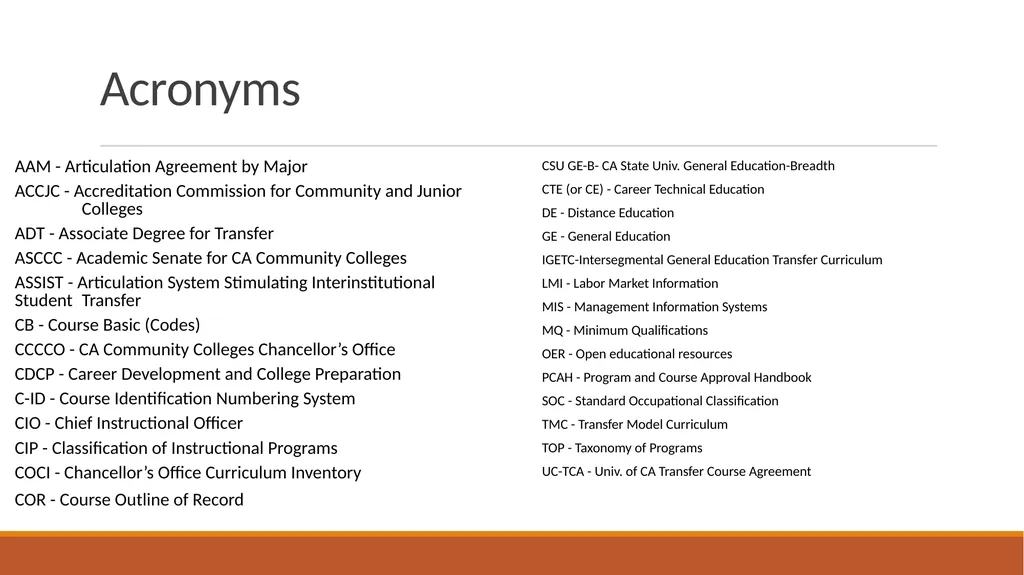 Yuba College Curriculum Committee Training: Basic - slide 19 of 21