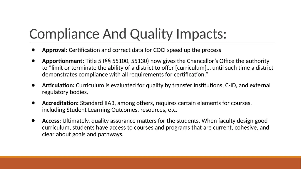 Yuba College Curriculum Committee Training: Basic - slide 14 of 21
