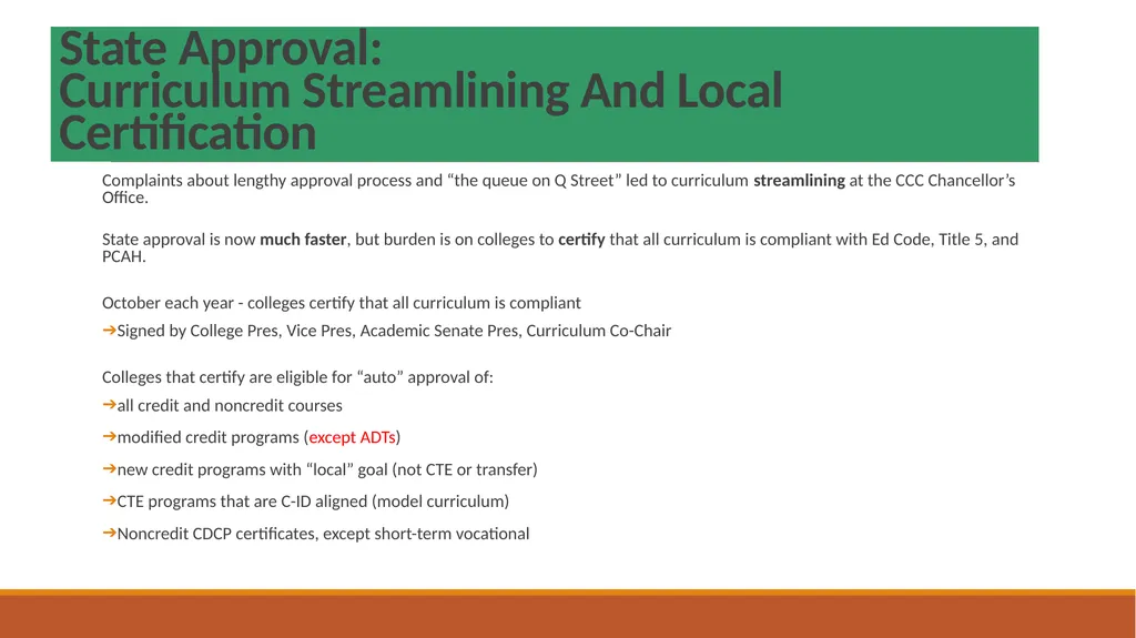 Yuba College Curriculum Committee Training: Basic - slide 16 of 21