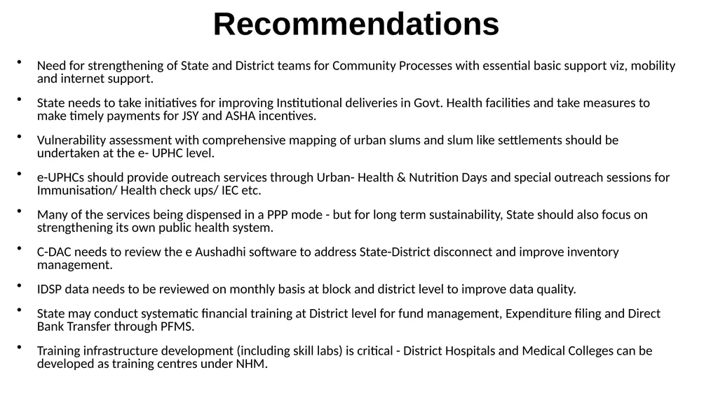 10th CRM Report of Andhra Pradesh - Good practices - slide 5 of 15