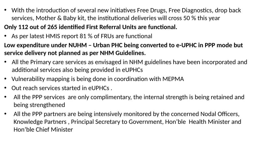 10th CRM Report of Andhra Pradesh - Good practices - slide 7 of 15