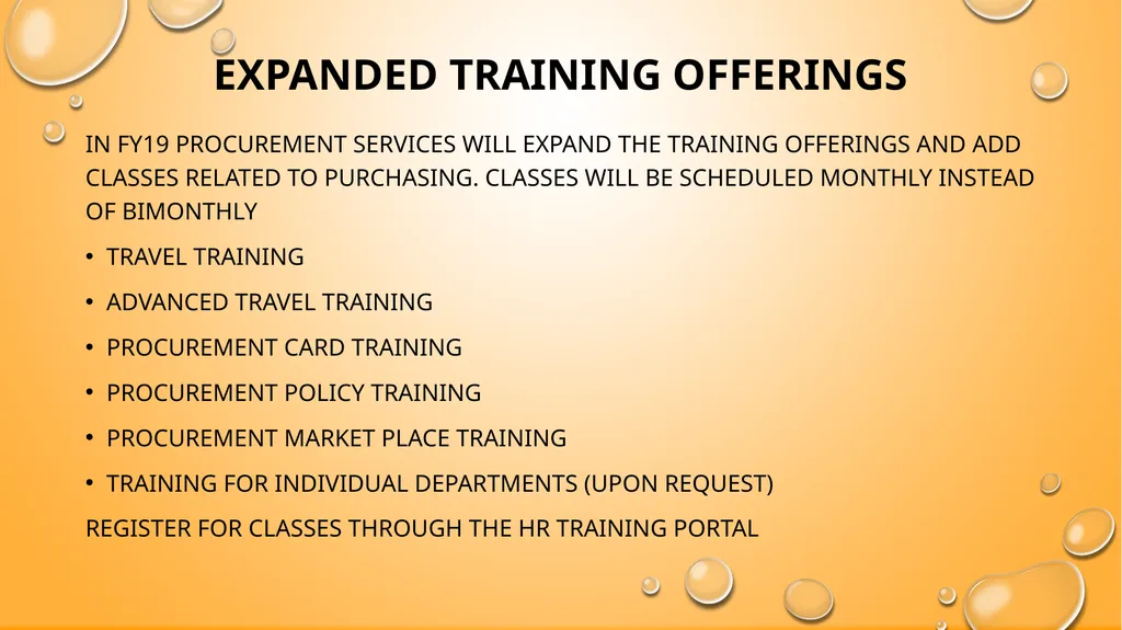 Procurement Service Update Jonathan Lawshe - slide 3 of 6