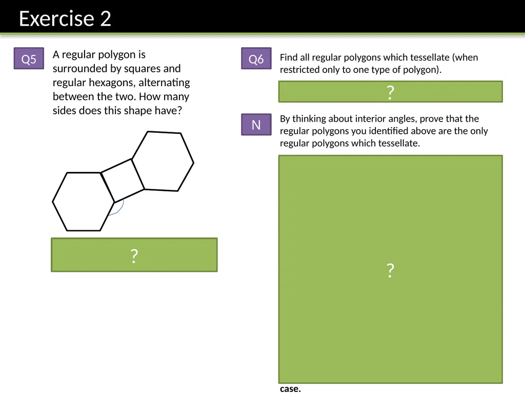 Year 8: Geometric Reasoning Dr J Frost - slide 19 of 25