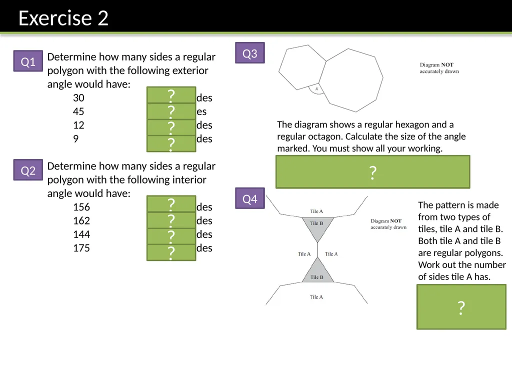 Year 8: Geometric Reasoning Dr J Frost - slide 18 of 25