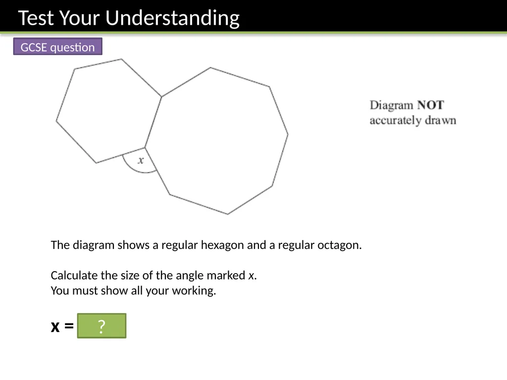 Year 8: Geometric Reasoning Dr J Frost - slide 15 of 25