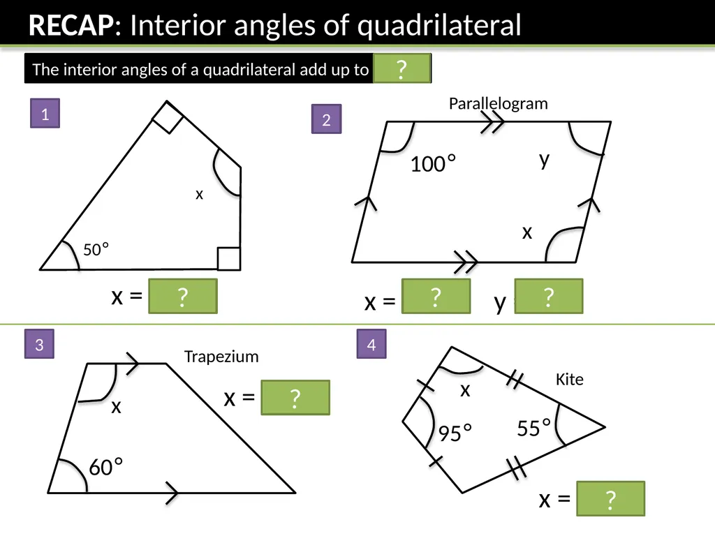Year 8: Geometric Reasoning Dr J Frost - slide 4 of 25