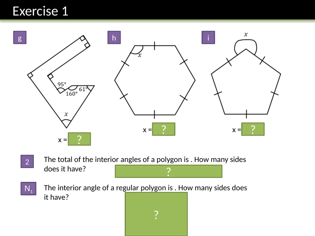 Year 8: Geometric Reasoning Dr J Frost - slide 9 of 25
