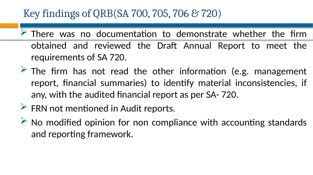 AUDITING STANDARDS APPLICABLE FOR PRIVATE - slide 52 of 60