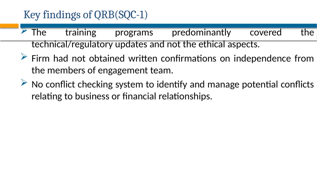 AUDITING STANDARDS APPLICABLE FOR PRIVATE - slide 55 of 60
