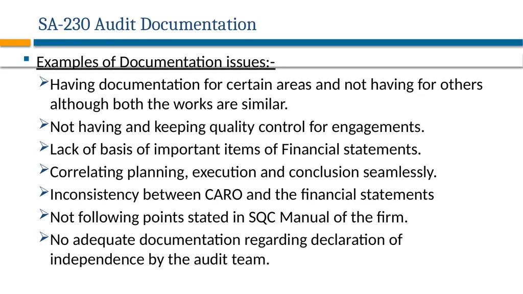 AUDITING STANDARDS APPLICABLE FOR PRIVATE - slide 13 of 60