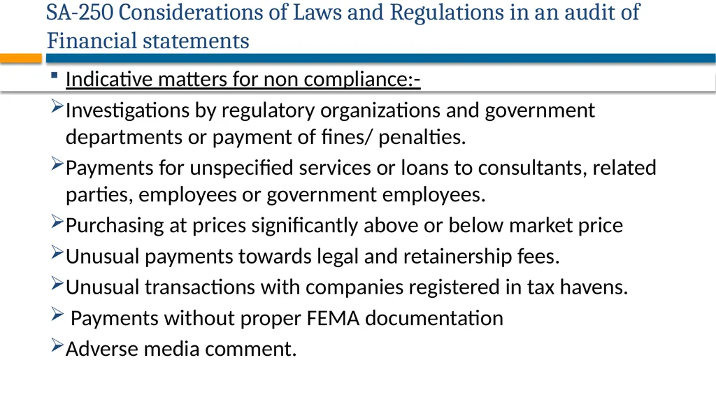 AUDITING STANDARDS APPLICABLE FOR PRIVATE - slide 25 of 60