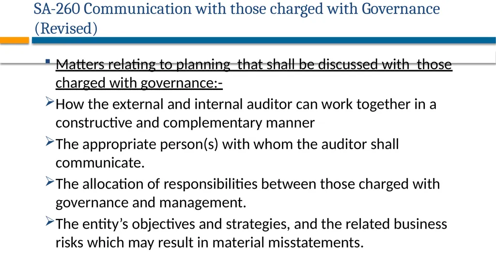 AUDITING STANDARDS APPLICABLE FOR PRIVATE - slide 30 of 60
