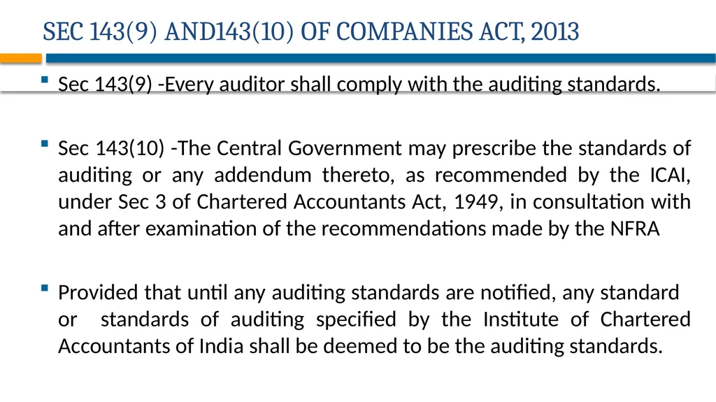 AUDITING STANDARDS APPLICABLE FOR PRIVATE - slide 2 of 60