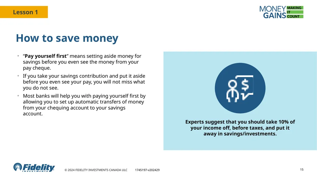 The difference between saving and investing 1 Why - slide 15 of 21