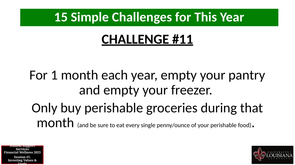 STUDENT SUPPORT SERVICES FINANCIAL WELLNESS SERIES - slide 53 of 64