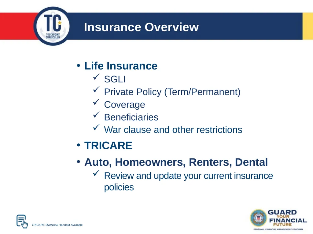 Pre-Deployment TC 12A Agenda Pre-Deployment - slide 10 of 27