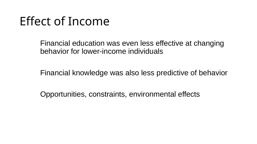 Financial Literacy and Behavior Change Helen - slide 11 of 39